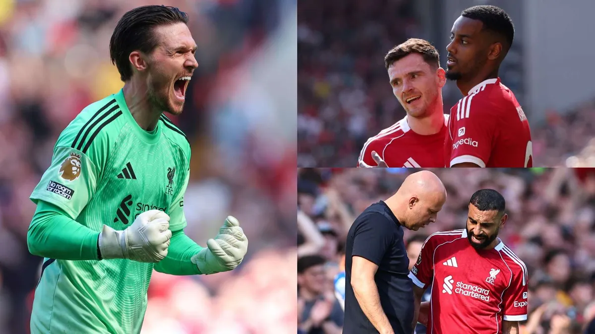 Woodman bohaterem, Isak i Wirtz rozstrzygnęli! Liverpool czwarty w smutny dzień pożegnania Salaha