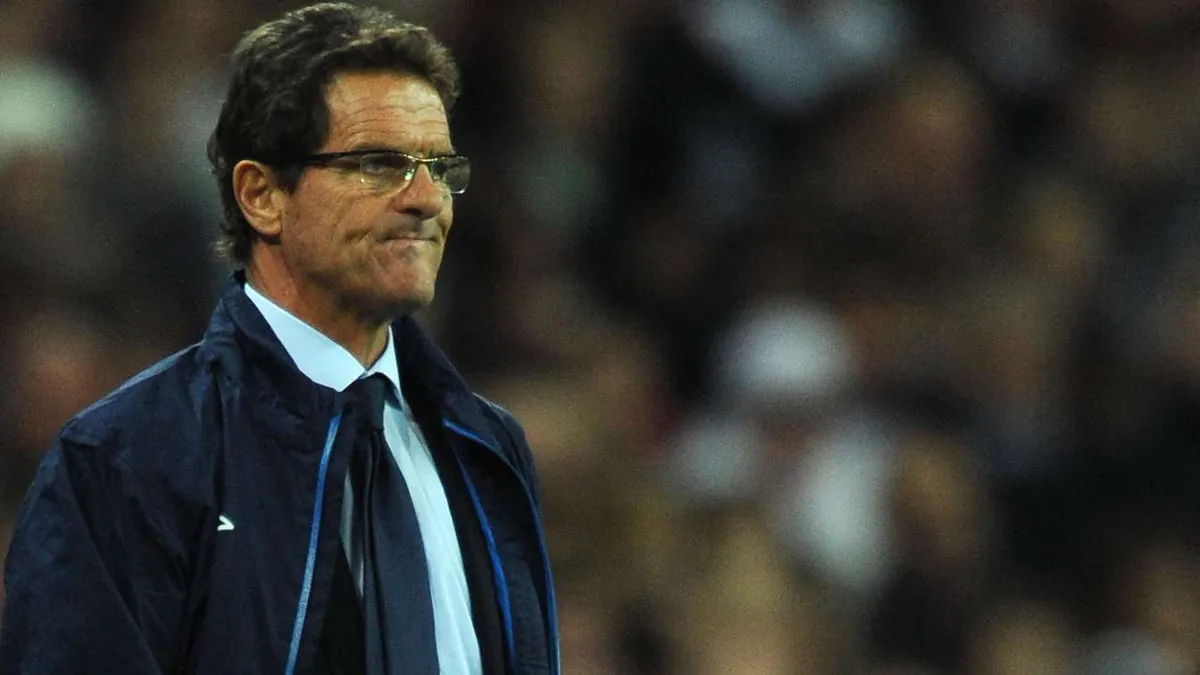 Capello bije na alarm: Anglicy grają ze strachem i zmęczeniem na wielkich turniejach!