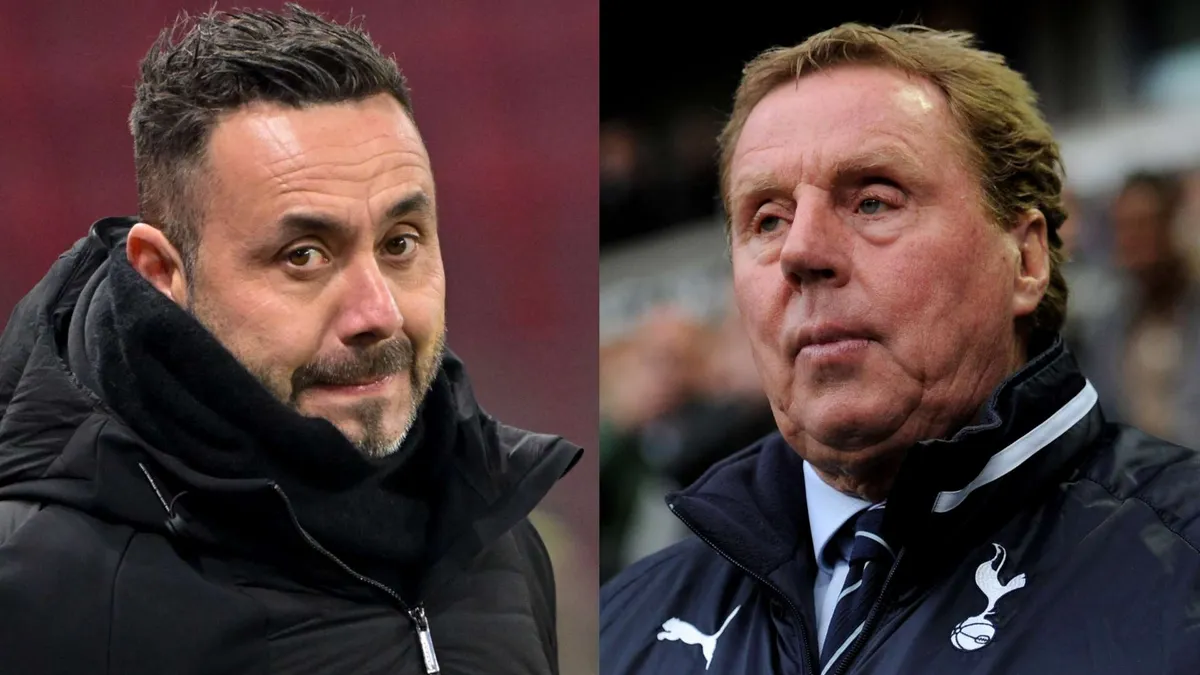 De Zerbi zamiast Redknappa? Friedel woli 'znajomą twarz' w walce Spurs o utrzymanie!