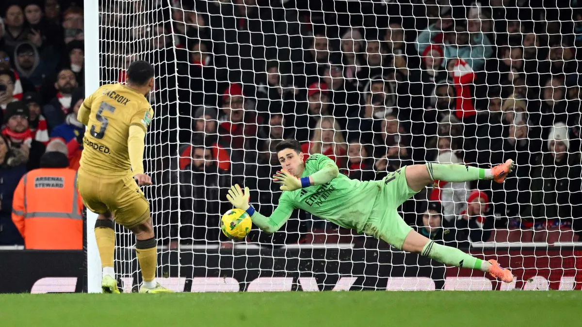 Dramat w karnych! Kepa bohaterem Arsenalu, Lacroix pudłuje i Kanonierzy w półfinale EFL Cup
