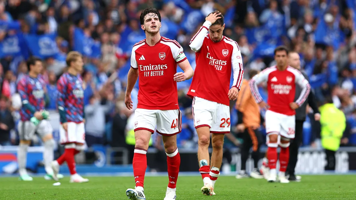 Koszmar powrócił. Arsenal rozbity przez Brighton w cieniu historycznej klątwy