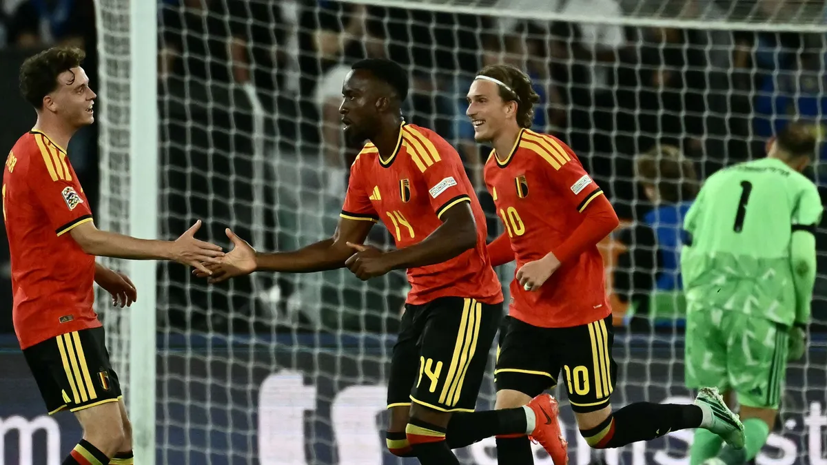 Powrót Manciniego w cieniu porażki. Belgia wygrała w Rzymie 2:0