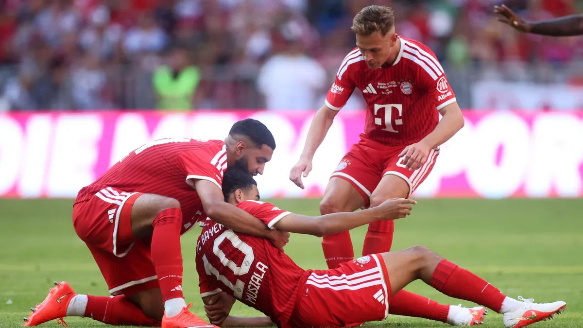 Groza na Allianz Arena: Jamal Musiala zasłabł podczas meczu Bayernu