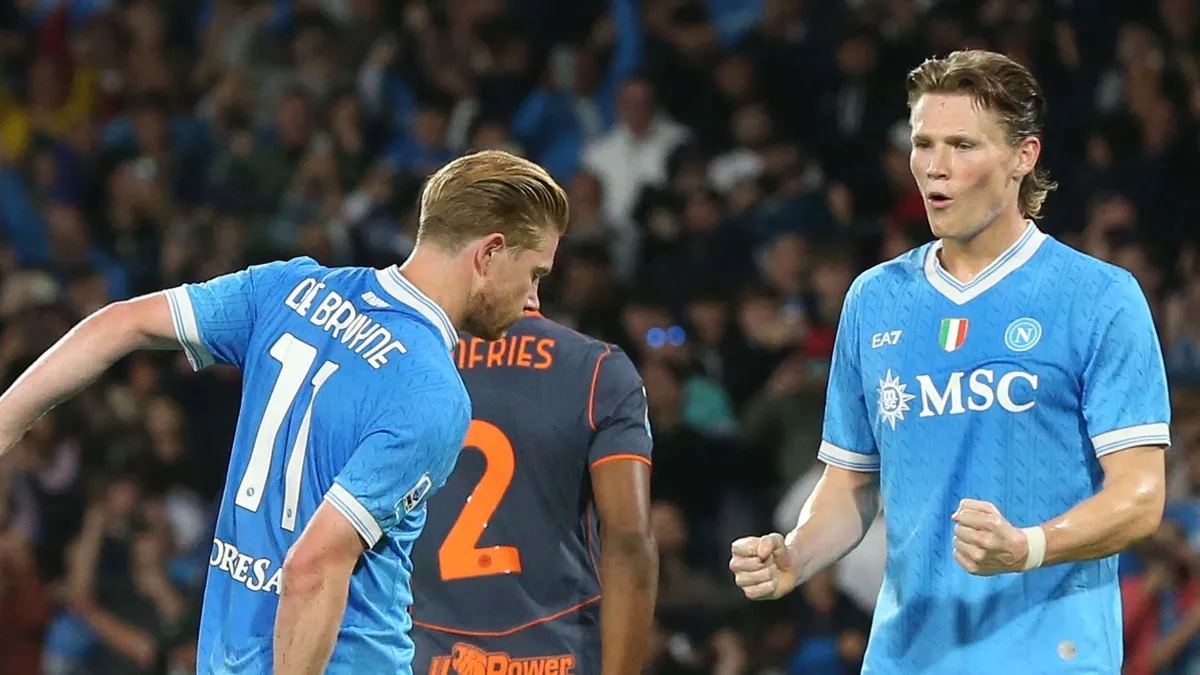 Allegri rozważa duet marzeń. McTominay i De Bruyne razem w Napoli?