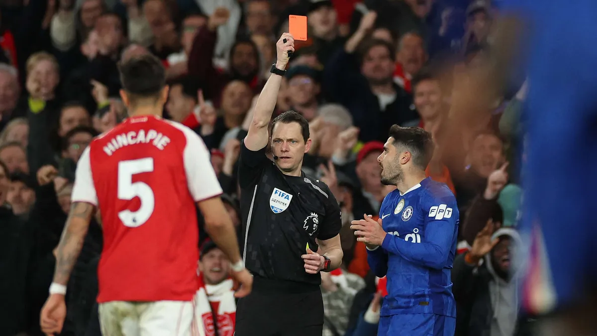 Chelsea drwi z Arsenalu po finale Ligi Mistrzów: „Zasłużyliśmy na kolejną czerwoną kartkę!”