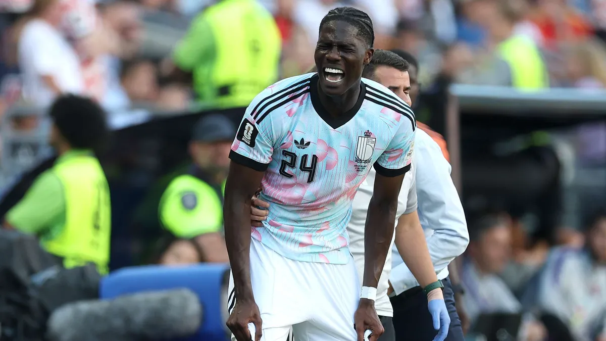 Dramat w obozie Belgii: Amadou Onana wypada z gry na długie miesiące!