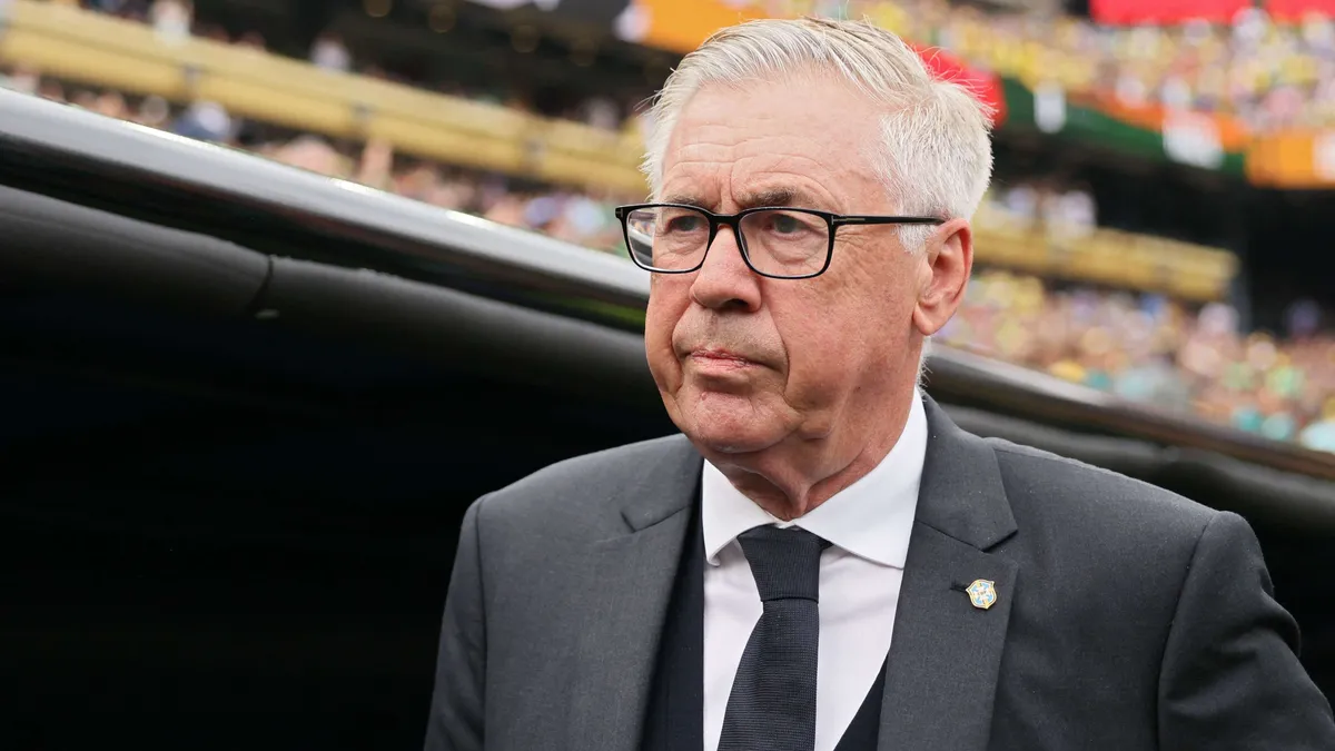 Bolesna lekcja w USA. Carlo Ancelotti zostaje w Brazylii mimo historycznej klęski