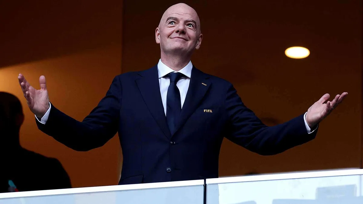 Podniebny maraton Gianniego Infantino. Szef FIFA pokonał dystans dwukrotnie okrążający Ziemię