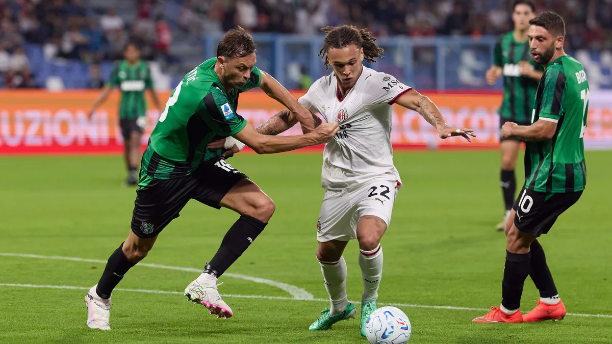 Milan wypuścił zwycięstwo z rąk. Sassuolo odrobiło straty w pięć minut